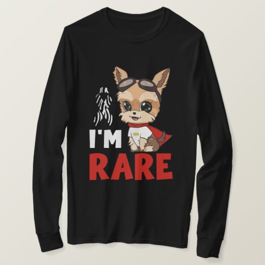 T-shirt Je suis Rare JJ Solo Black Long Sleft Tee (Design devant)