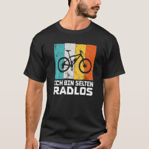 T-shirt Je suis rarement moto sans vélo drôle roue moto Pr