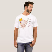T-shirt Je Suis Reine – Élégant (Devant entier)