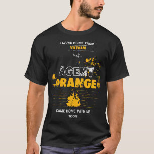 T-shirt je suis rentré du vietnam, mais l'agent orange es