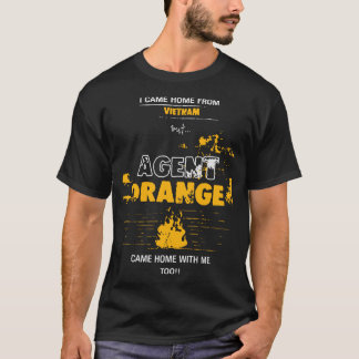 T-shirt je suis rentré du vietnam, mais l'agent orange est