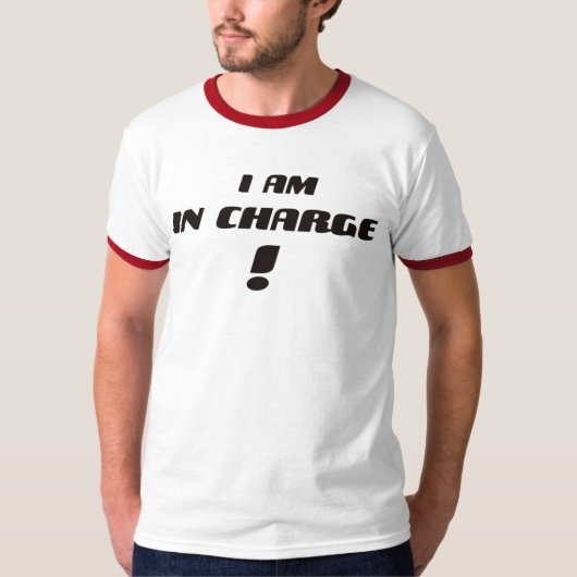 T-shirt Je suis responsable (Devant)