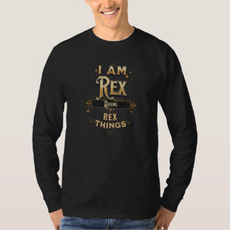 T-shirt Je Suis Rex Faire Rex Things Célébration