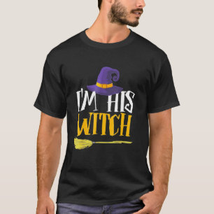 T-shirt Je Suis Sa Sorcière Couples Costume Halloween