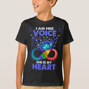 T-shirt Je Suis Sa Voix Elle Est Ma Sensibilisation sur l'