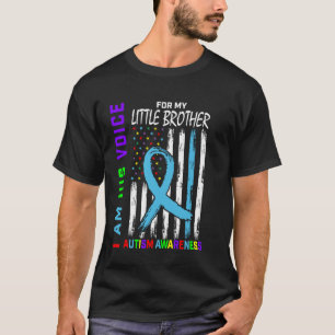 T-shirt Je suis sa voix Petit frère Sensibilisation à l'au