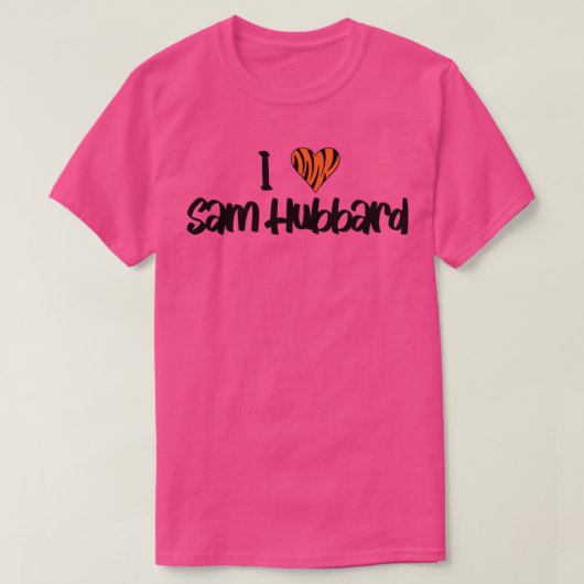 T-shirt Je suis Sam Hubbard (Design devant)