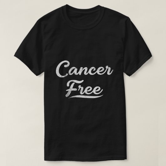 T-shirt Je suis sans cancer (Design devant)