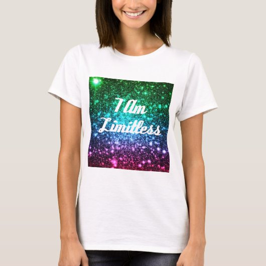 T-shirt Je suis sans limites (Devant)
