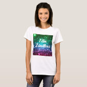T-shirt Je suis sans limites (Devant entier)