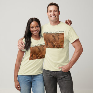 T-shirt Je suis seulement ici pour regarder assez - le