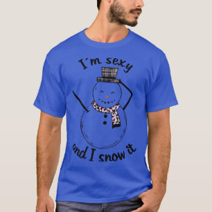 T-shirt Je suis sey et je neige ça neige
