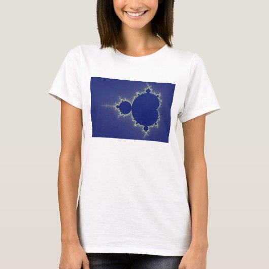 T-shirt Je Suis Si Bleu - Fractal (Devant)