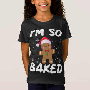 T-Shirt Je suis si cuit en pain d'épices homme Noël Santa 