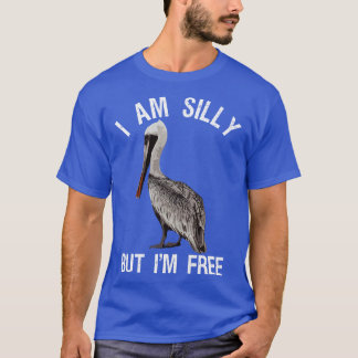 T-shirt Je Suis Silencieux Mais Je Suis Libre Drôle Amateu