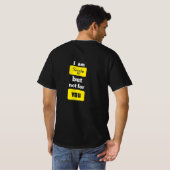 T-shirt Je Suis Simple, Mais Pas Pour Vous (Dos entier)