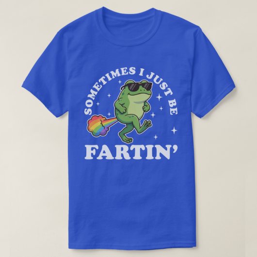 T-shirt Je Suis Simplement Un Grenouille Drôle De Fart Arc (Design devant)