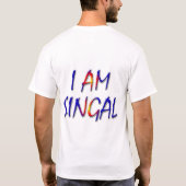 T-SHIRT JE SUIS SINGAL (Dos)