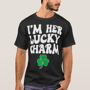 T-shirt Je Suis Son Chance Charme Couples Correspondants S
