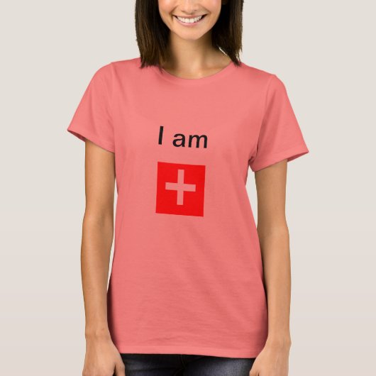 T-shirt Je suis Suisse (Devant)