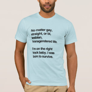 T-shirt Je suis sur la bonne voie bébé