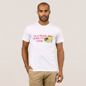T-shirt Je suis sur Tequila Diet Drôle Citation (Devant entier)