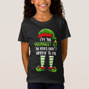 T-Shirt Je suis T-Rex Elf TRex Dinosaur Matching Famille C