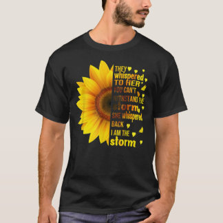 T-shirt Je Suis Tempête Qu'Ils Whirent À Ses Feminis De To