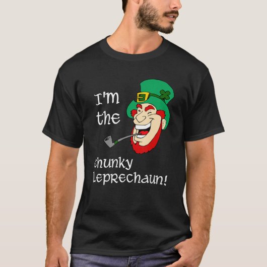 T-shirt Je suis The Chunky Leprechaun Hilarious St Patrick (Devant)