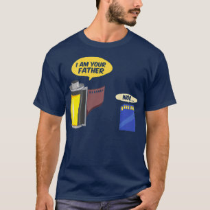 T-shirt Je Suis Ton Père Humour Drôle Hommes Nerd Geek D
