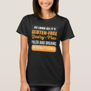 T-shirt Je suis totalement vegan flexible