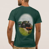 T-shirt Je SUIS TOUT CUIT À LA VAPEUR (Dos)