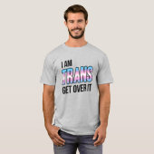 T-shirt Je suis trans accepte-le (Devant entier)