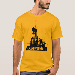 T-shirt Je suis travailleur dur