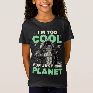 T-Shirt Je suis trop cool pour une seule planète