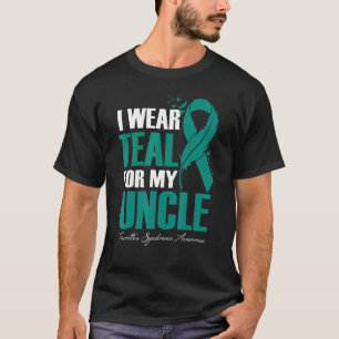 T-shirt Je suis Turquoise pour le syndrome de mon oncle To