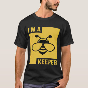 T-shirt Je Suis Un Abeille Aiguille Aiguille Distressed Gr