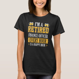 T-shirt Je suis un agent des finances à la retraite toutes