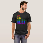 T-shirt Je suis un allié Gay pride Lgbt 1 (Devant entier)