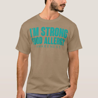 T-shirt Je suis un ami conscient de l'allergie alimentaire