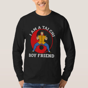 T-shirt Je Suis Un Ami Tai Chi Boy Chinois Chinois Martial
