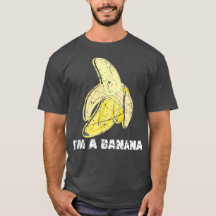 T-shirt Je suis un amoureux des fruits de banane Aliments