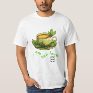 T-shirt Je suis un amoureux du thé Drôle Tea Tee