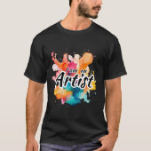 T-shirt Je suis un artiste (Devant)