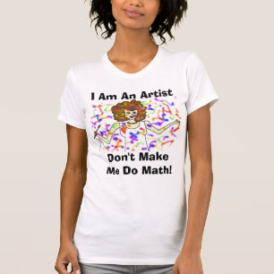 T-shirt Je suis un artiste, ne m'incite pas à faire des
