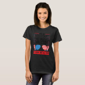 T-shirt Je suis un assistant directeur Fireworks American (Devant entier)