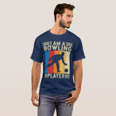 T-shirt Je suis un Bowling de Bowling (Devant entier)