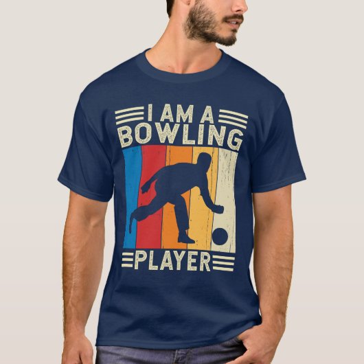 T-shirt Je suis un Bowling de Bowling (Devant)