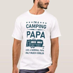 T-shirt Je suis un Camping papa - Outdoor Adventure