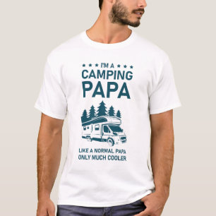 T-shirt Je suis un Camping papa - Outdoor Adventure